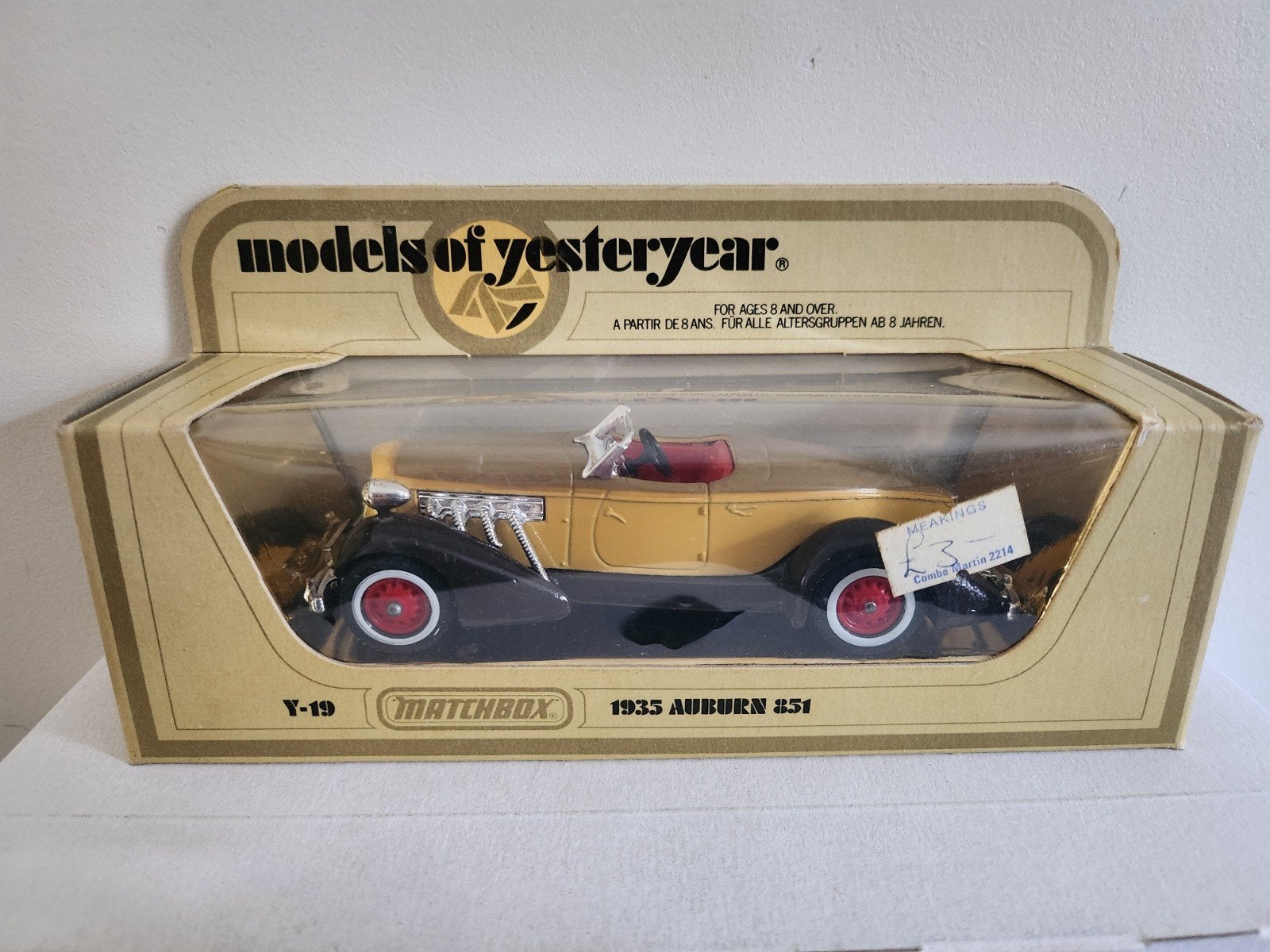 Matchbox MOY 1935 Auburn 851 (1979), Ophalen of Verzenden, Matchbox