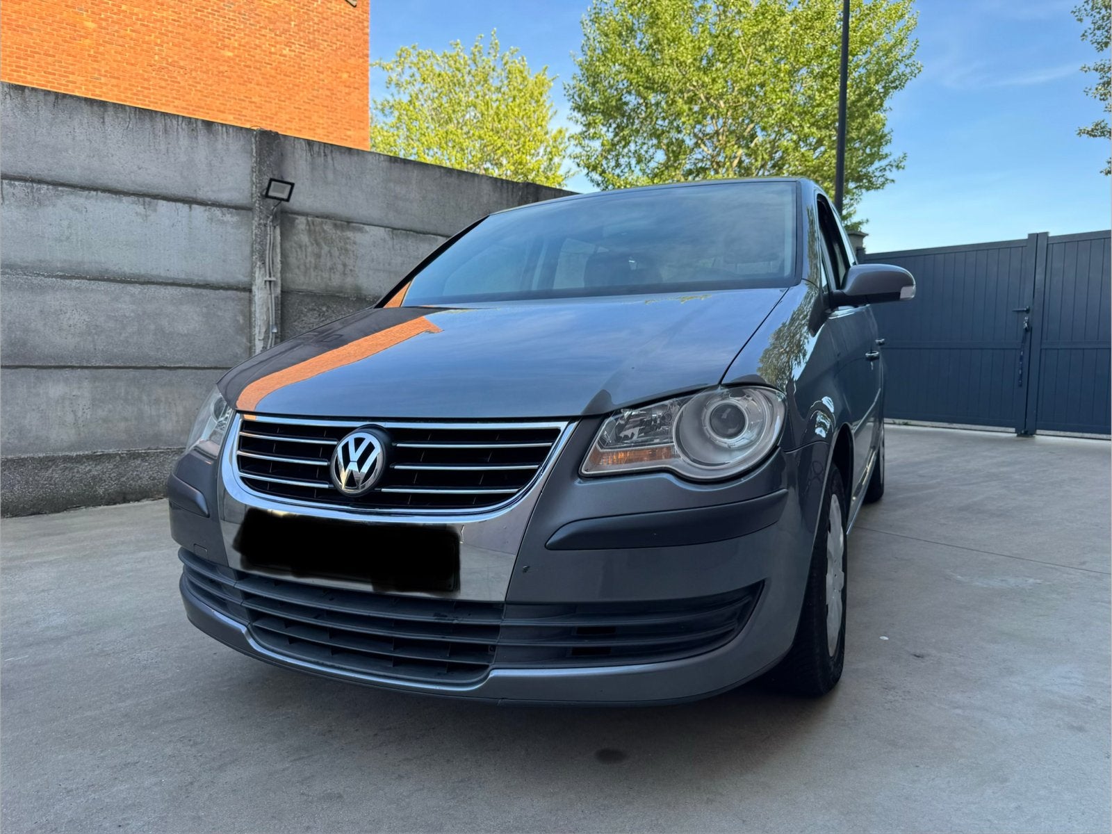 VOLKSWAGEN TOURAN 1.9 TDI – 177000 km 2008, Auto's, Parkeersensor, Monovolume, 4 cilinders, Bedrijf