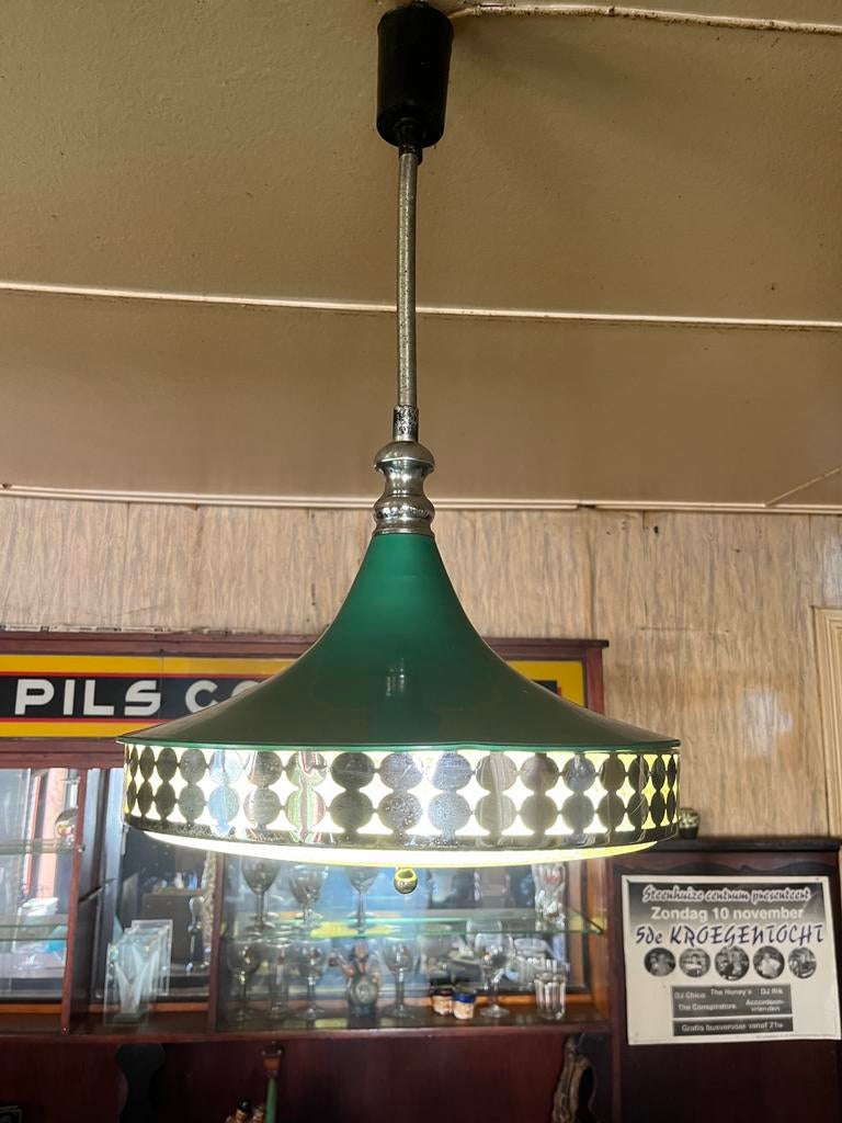 Vintage hanglamp / retro lamp (jaren 60–70), Ophalen, Zo goed als nieuw