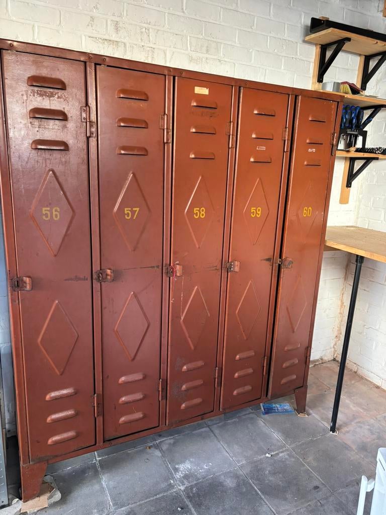 Locker lockerkast authentiek vanuit fabriek, Enlèvement, Utilisé