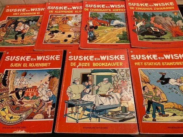 Strips Suske & Wiske, Ophalen, Suske en Wiske, Gebruikt, Boek of Spel