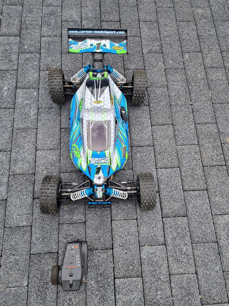 RC Auto Carson Dirt Attack GP (1:5) RTR, Hobby en Vrije tijd, Ophalen, Benzine, Gebruikt, Auto offroad