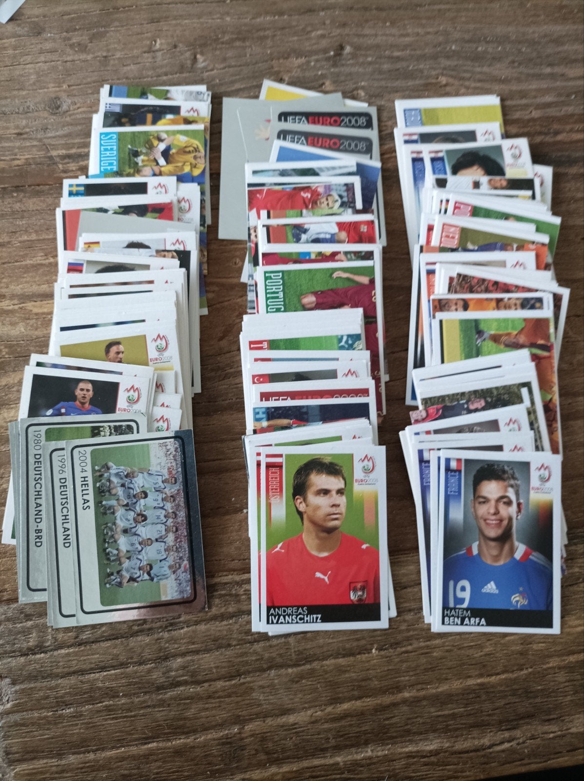 Panini UEFA Euro 2008 , 337 verschillende stickers, Ophalen of Verzenden