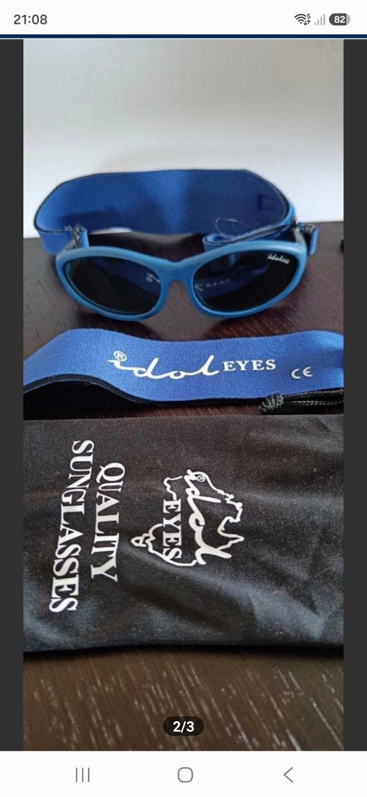 ski bril baby peuter kleuter, Enfants & Bébés, Enlèvement, Comme neuf, Lunettes de soleil