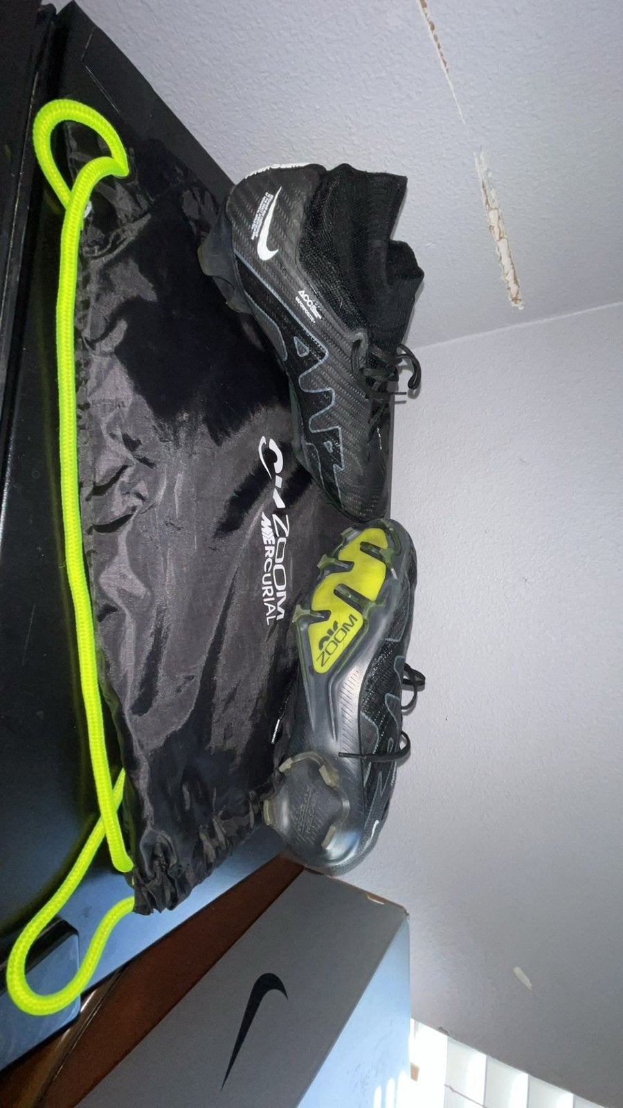 Nike mercurial superfly 9, Sport en Fitness, Voetbal, Ophalen, Zo goed als nieuw, Schoenen