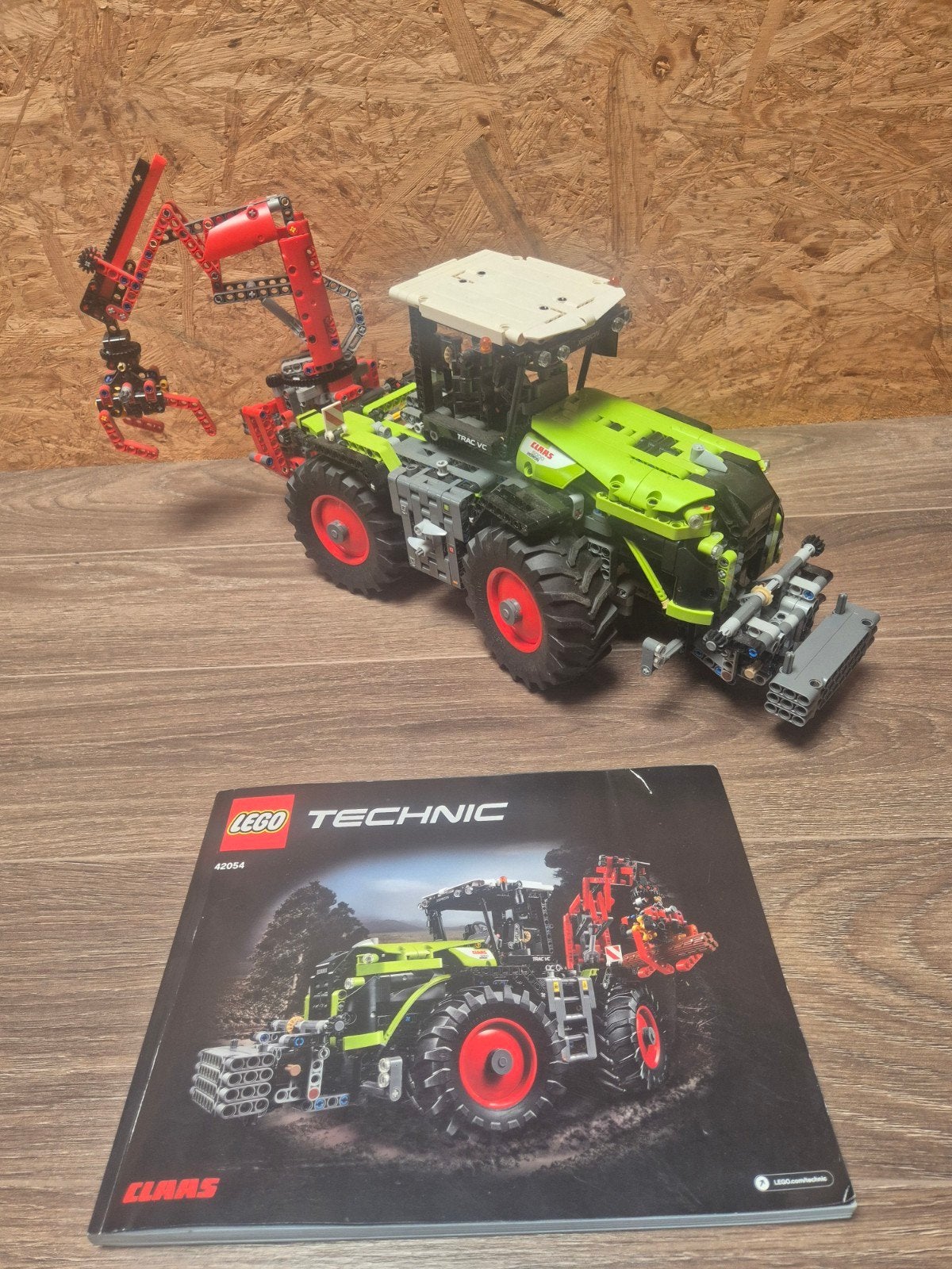 LEGO 42054 Claas Xerion 5000 Trac VC, Lego, Inclusief instructies, Ophalen of Verzenden, Technic