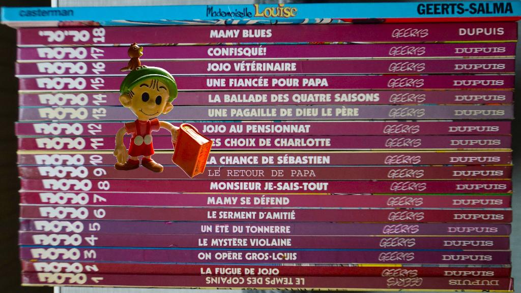 18 Tomes«Jojo»Série +cadeaux Exlibris+Mdle.Louise+Jojo 125 €, Enlèvement ou Envoi, Une BD, Geerts, André, Utilisé