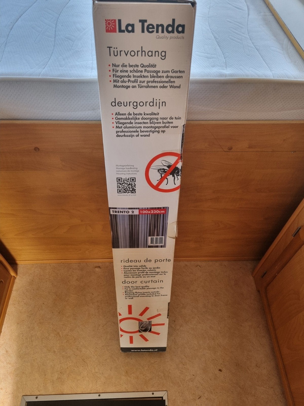 Deurgordijn Vliegengordijn La Tenda, Ophalen, Nieuw