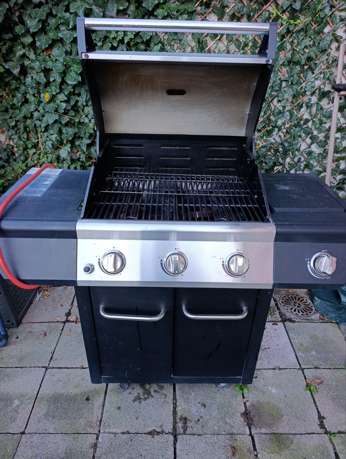 barbecue gaz, Enlèvement