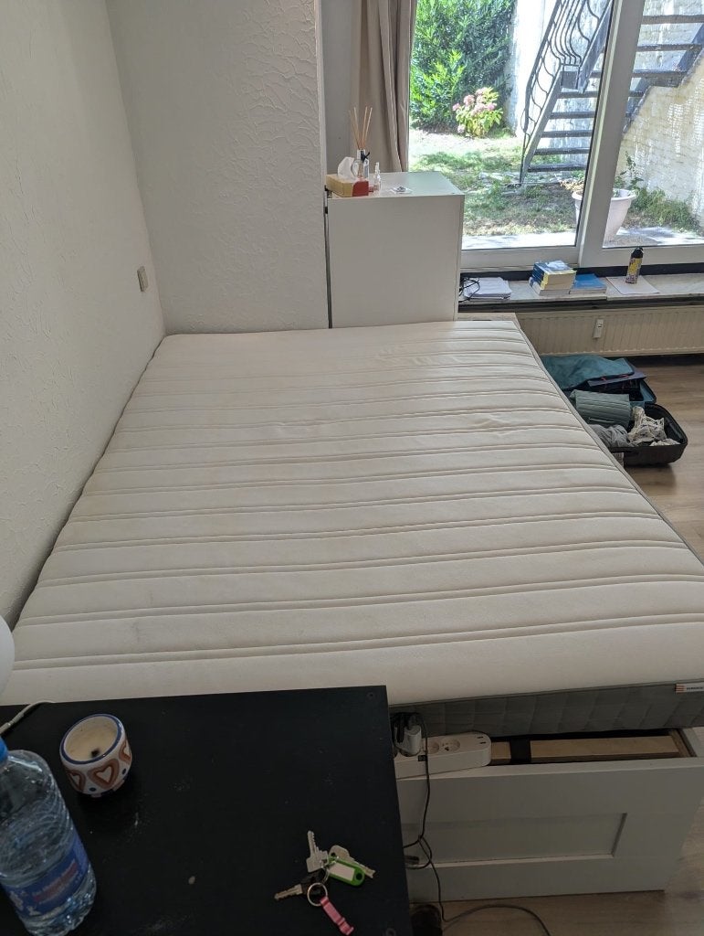 Matras 160 x 200cm, Ophalen, Gebruikt, Tweepersoons, Matras