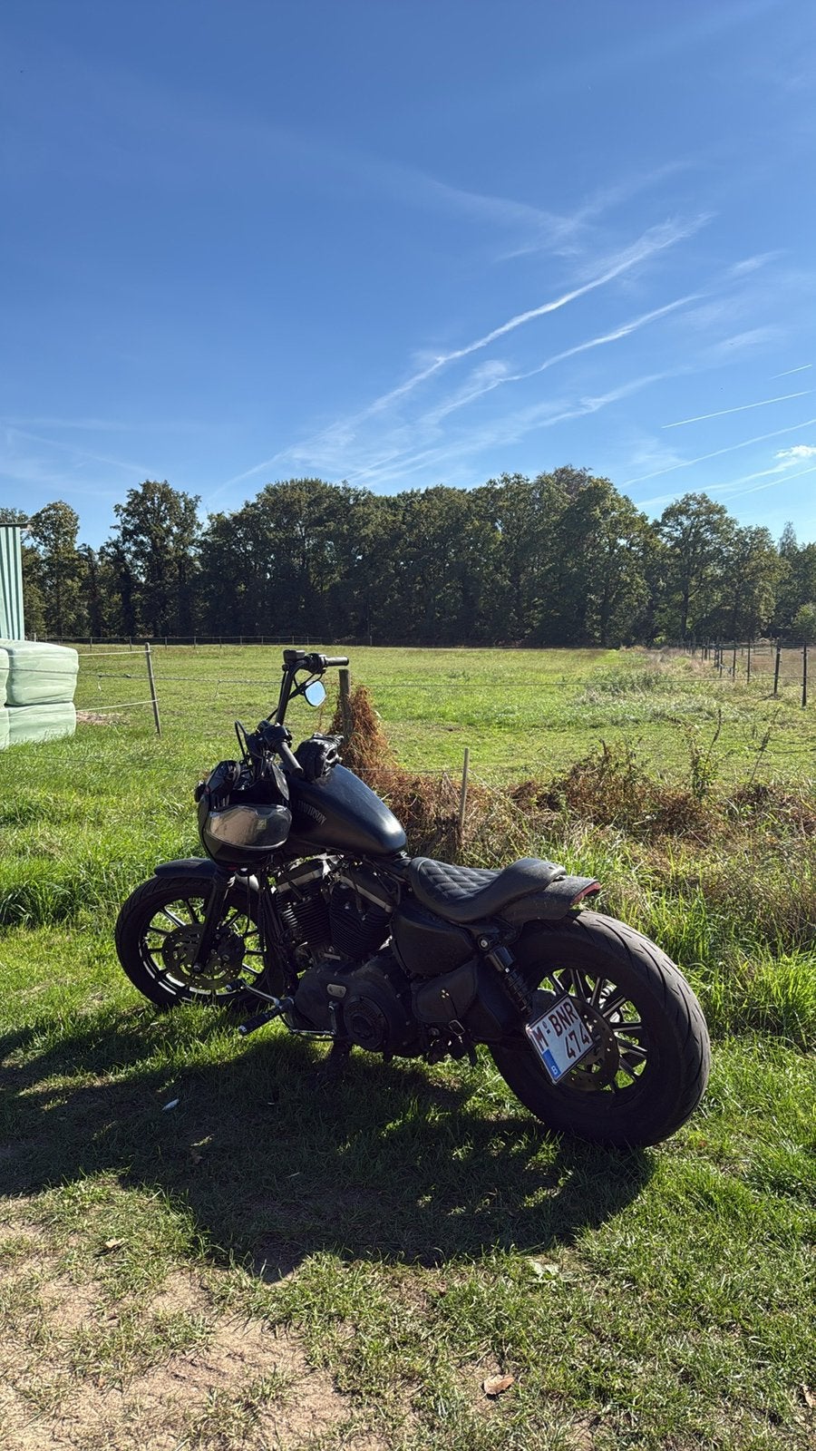 Harley Davidson Sportser XL883N Iron, Motoren, 2 cilinders, Sportuitlaat, Gebruikt, 883 cc