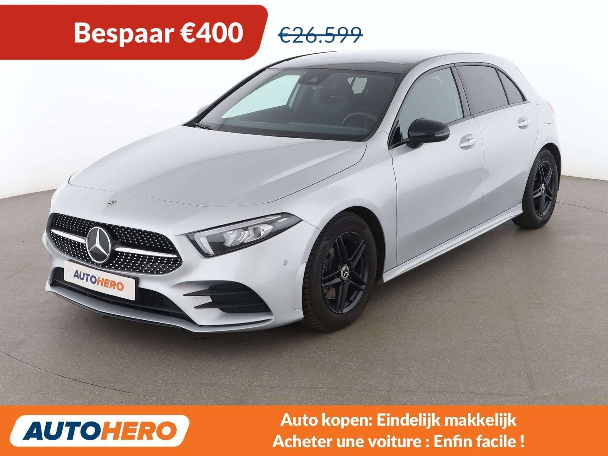 Mercedes-Benz A-Klasse 180 A 180 AMG Line (automatique), Autos, Mercedes-Benz, 100 kW, Achat, Euro 6, 1350 kg