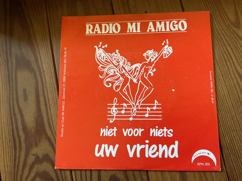 7” Eddy Govert & Radio Mi Amigo Team - mi amigo lied, Ophalen of Verzenden