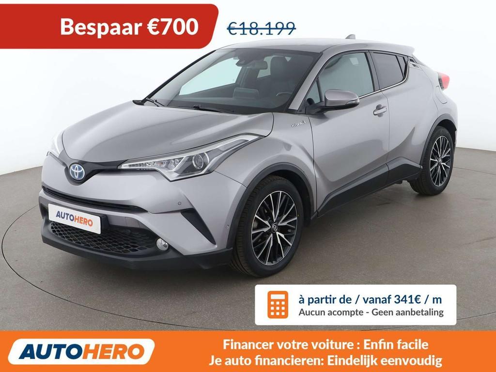Toyota C-HR 1.8 Hybrid Style (bj 2017, automaat), 122 pk, Gebruikt, Zwart, Parkeersensor
