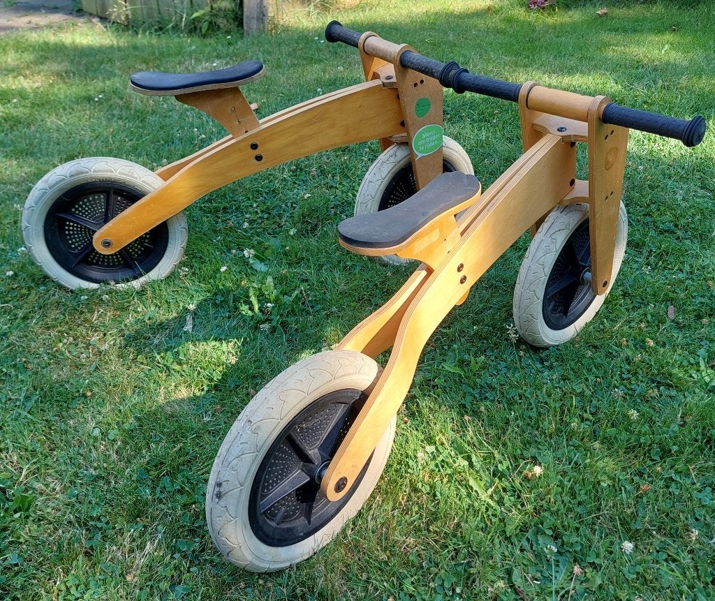 2 kinderfietsen Wishbone, Enlèvement, Utilisé