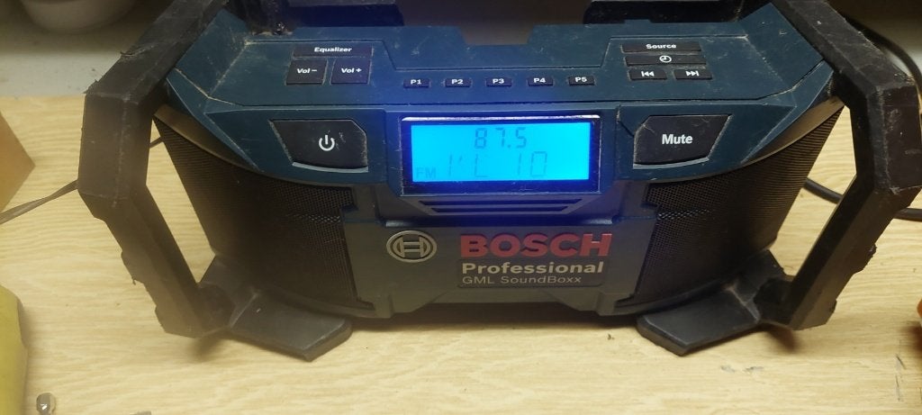 Bosch Professional GML SoundBox Bouwradio Perfect Werkend, Audio, Tv en Foto, Radio's, Gebruikt, Bouwradio, Ophalen of Verzenden