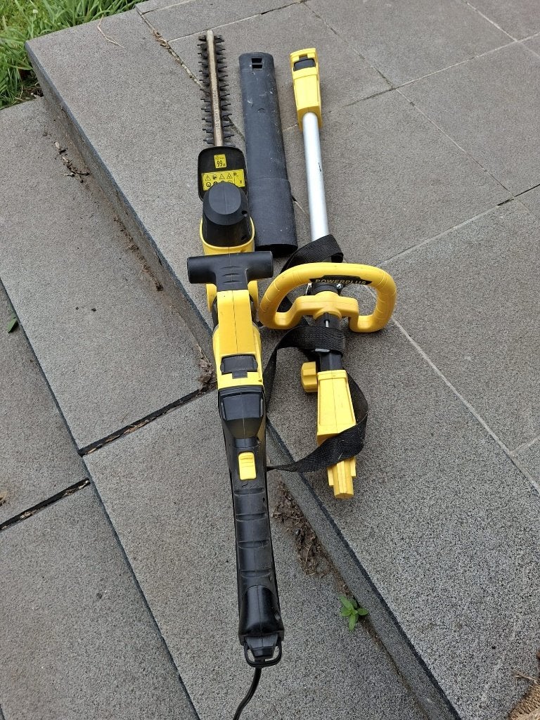 Telescopische Heggenschaar, Ophalen, Gebruikt, Elektrisch, Powerplus