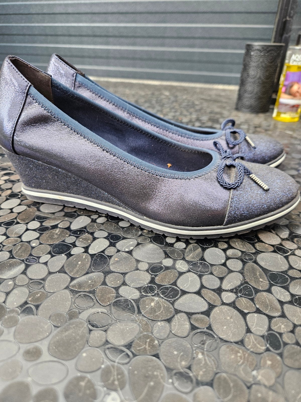 nieuw, Tamaris comfortabele pumps/ballerina's mt 39, Vêtements | Femmes, Enlèvement, Bleu, Ballerines, Neuf