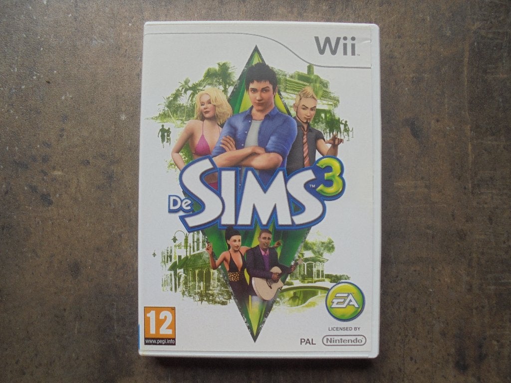 De Sims 3 voor Wii (zie foto's), Consoles de jeu & Jeux vidéo, Enlèvement ou Envoi, 1 joueur, À partir de 12 ans, Utilisé