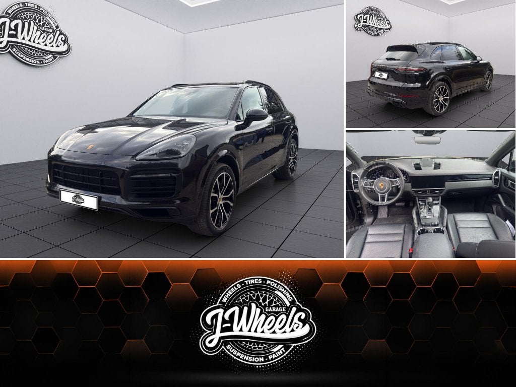 Porsche Cayenne S 3.0 Turbo V6 Tiptronic led pdc camera.., Auto's, Automaat, 2993 cc, Zwart, Leder