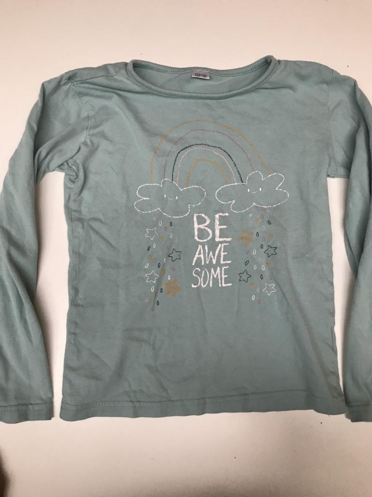 Longsleeve regenboog maat 122/128, Kinderen en Baby's, Kinderkleding | Maat 122, Ophalen, Zeeman, Meisje, Shirt of Longsleeve