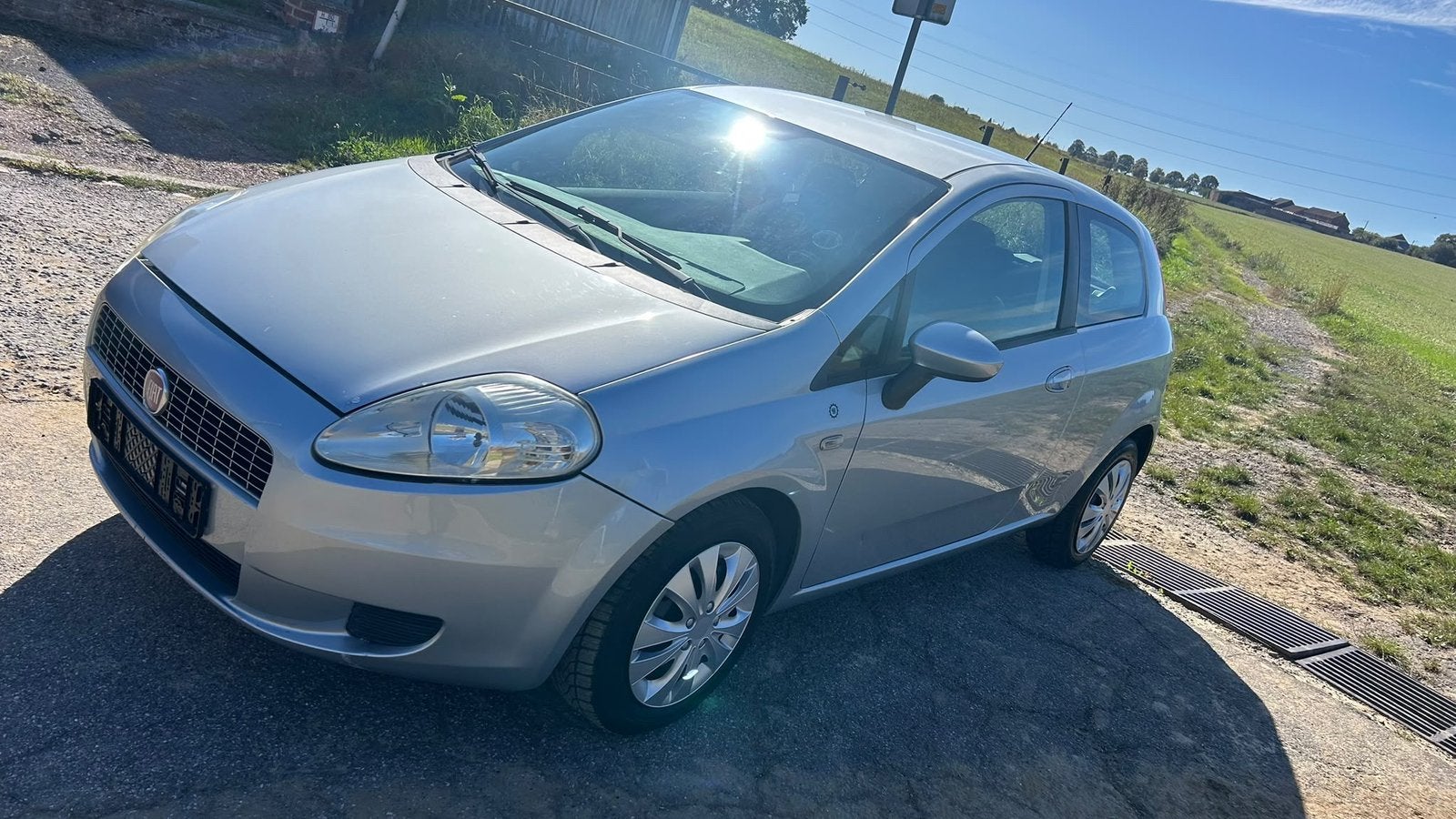 Fiat grande punto 1.2 essence pret à immatriculer car pass, Autos, Achat, Boîte manuelle, Noir, Particulier