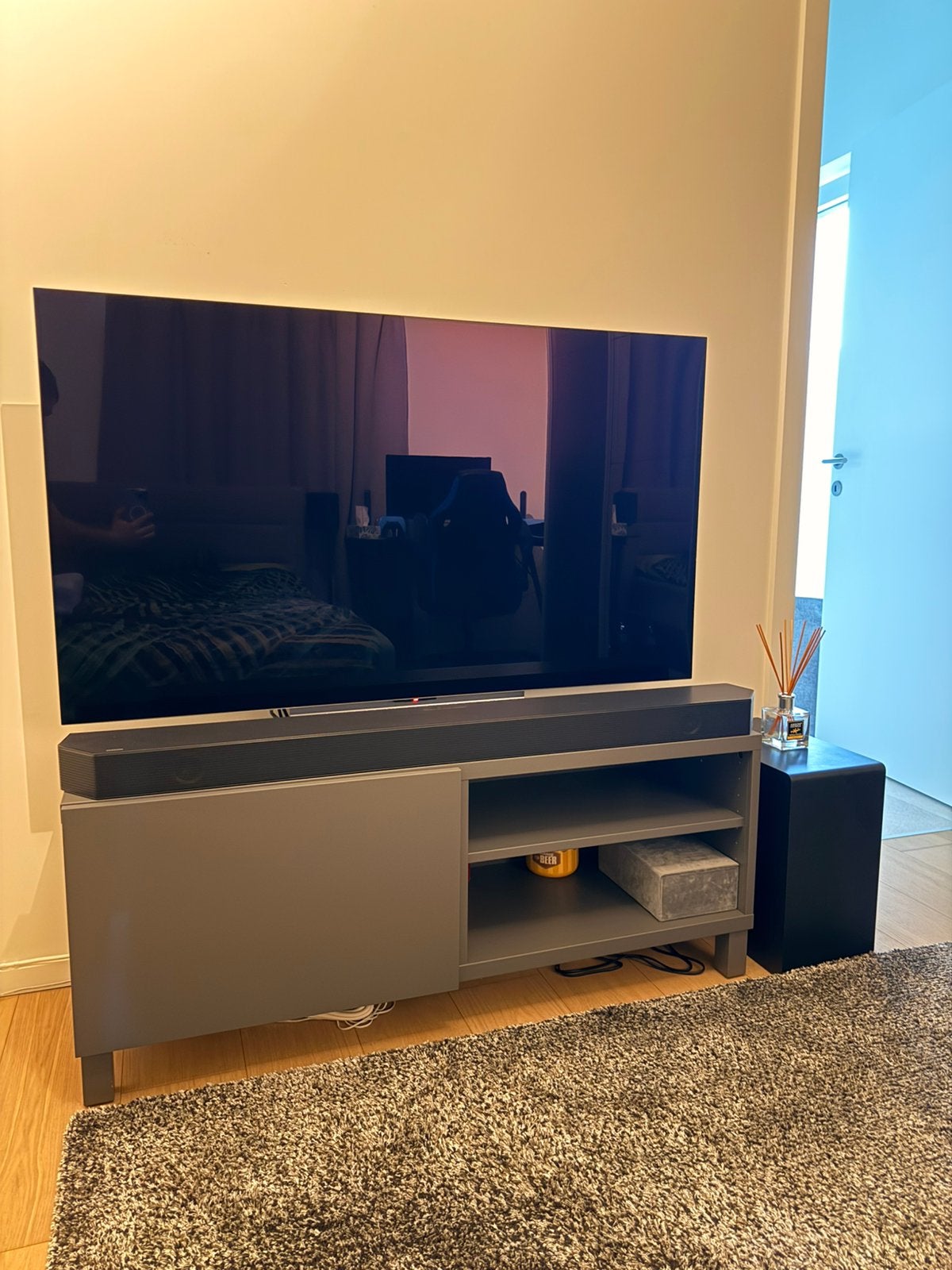LG OLED Evo 55C24LA kleur Kalibratie, Audio, Tv en Foto, Ophalen, Zo goed als nieuw, 100 cm of meer, 4k (UHD)