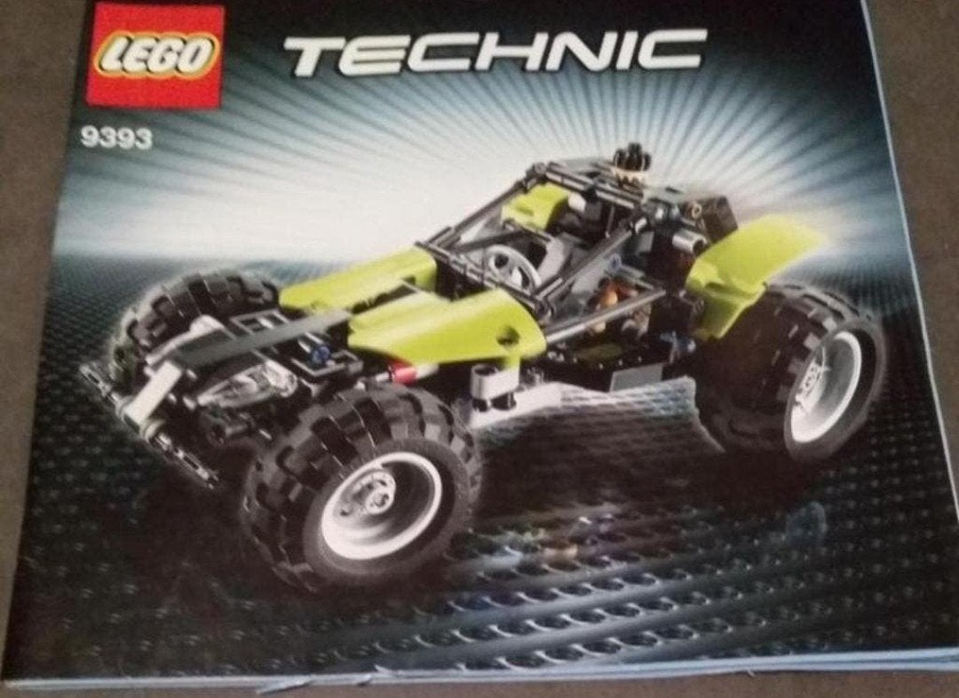 Boekje Lego Technic 9393, Ophalen, Lego, Zo goed als nieuw, Technic