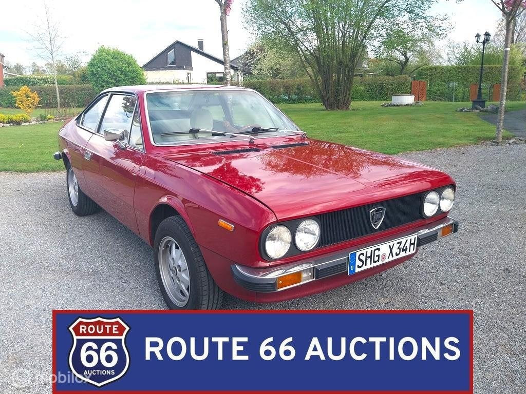 Lancia Beta Coupe | 1977 | Route 66 Auctions, Autos, Achat, Entreprise, Boîte manuelle, Autre carrosserie