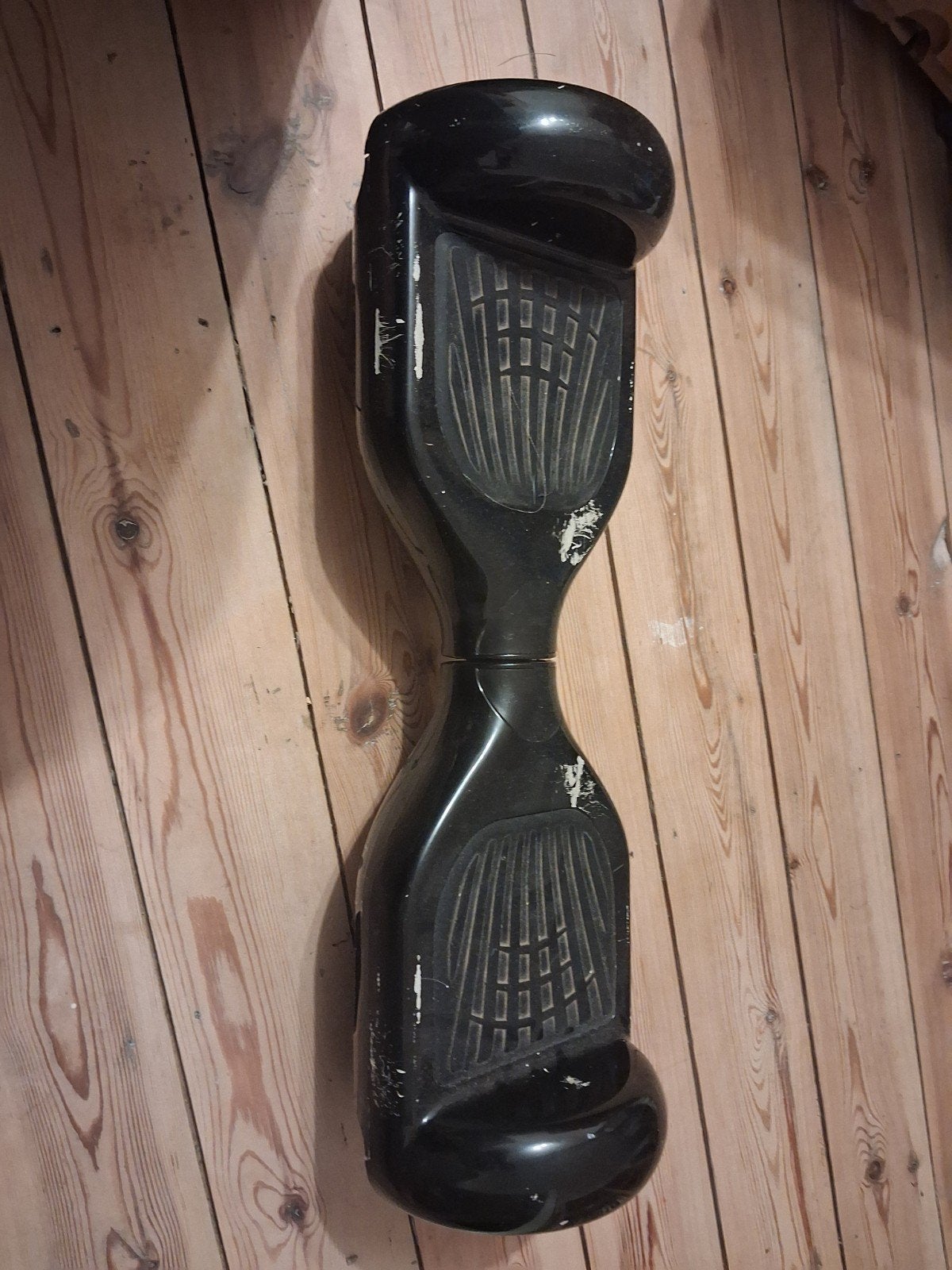 Hoverboard noir, Utilisé