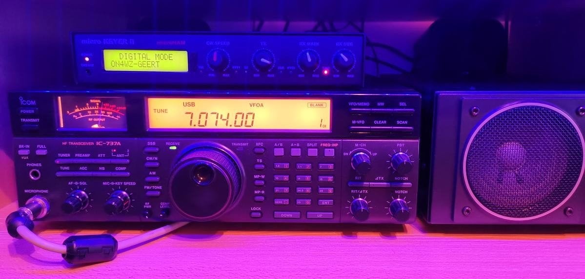 Icom IC-737A, Télécoms, Émetteurs & Récepteurs, Enlèvement ou Envoi, Comme neuf, Émetteur et Récepteur