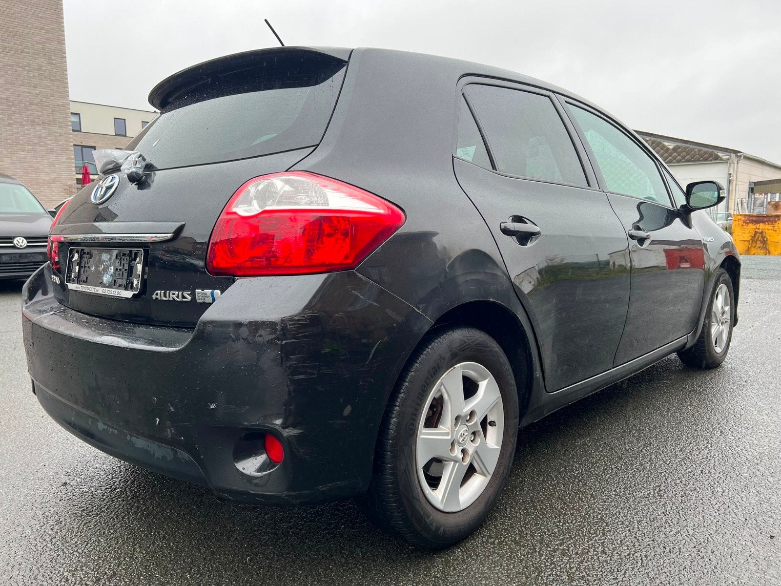 TOYOTA AURIS 1.8 I HYBRIDE, Auto's, Toyota, Euro 5, Stof, Automatische klimaatregeling, Zwart