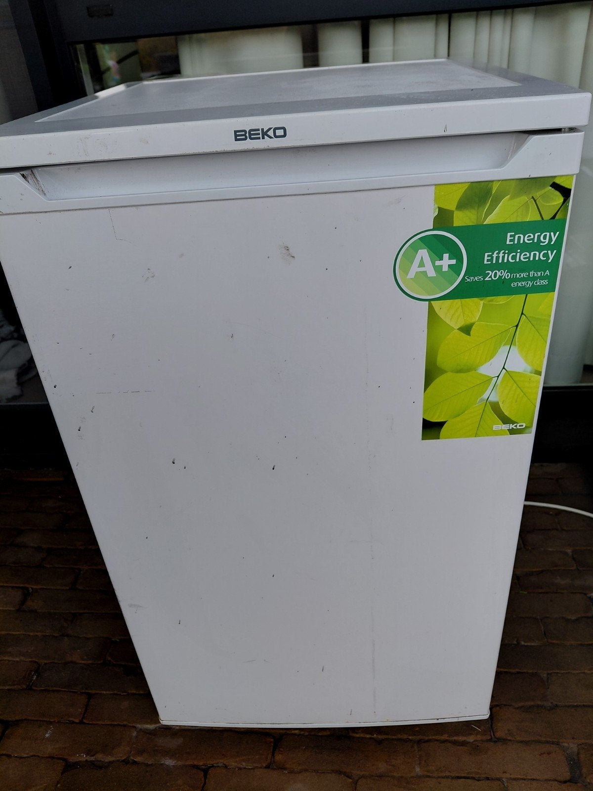 Beko ijskast a+ label, Ophalen