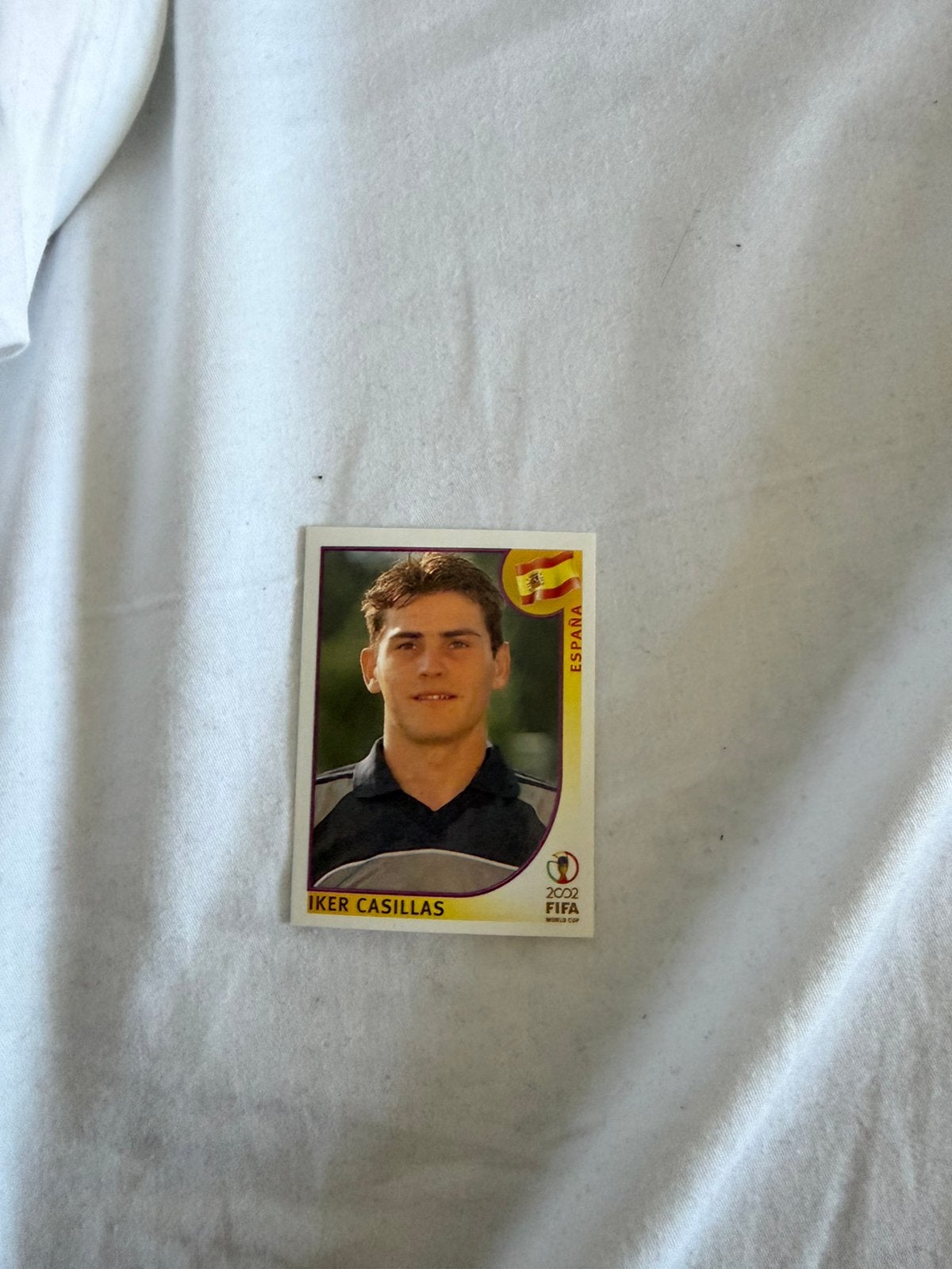 Panini sticker Iker Casillas, Verzamelen, Ophalen of Verzenden, Zo goed als nieuw
