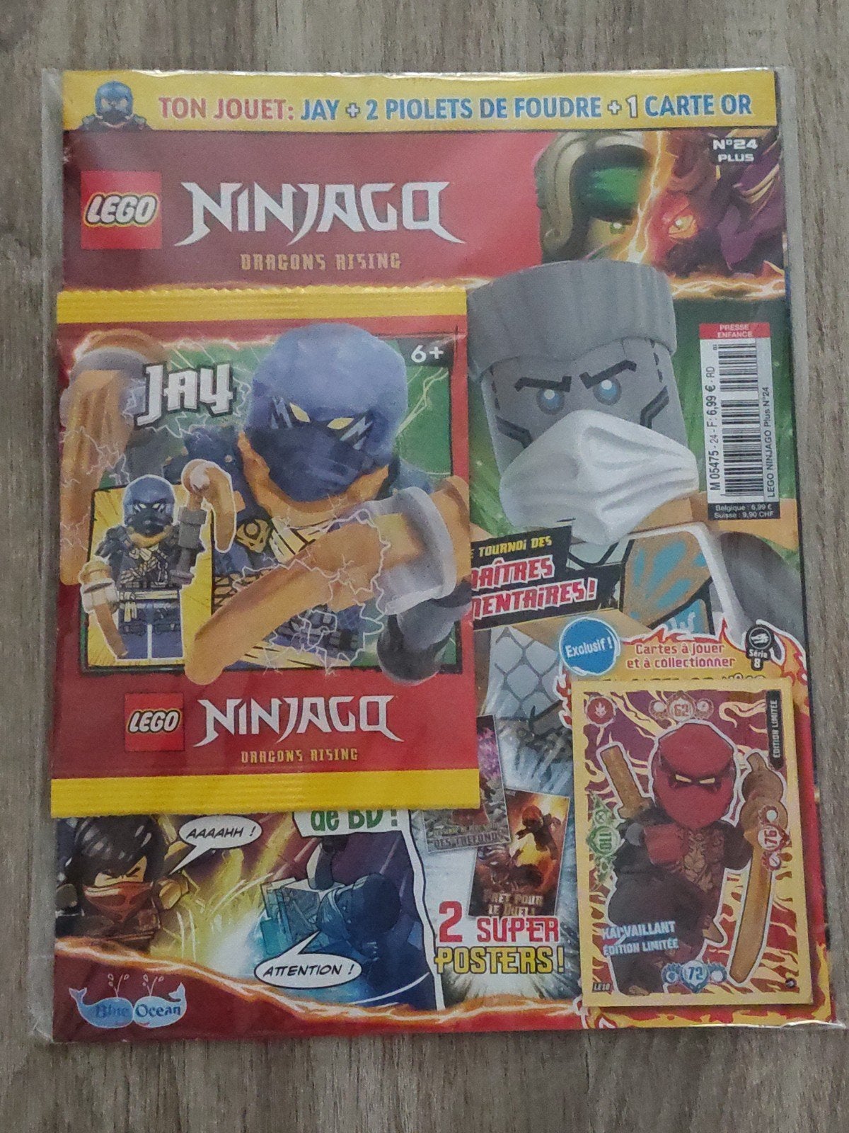 Lego magazine Ninjago figurine n24, Neuf, Enlèvement ou Envoi, Lego, Minifigurines incluses