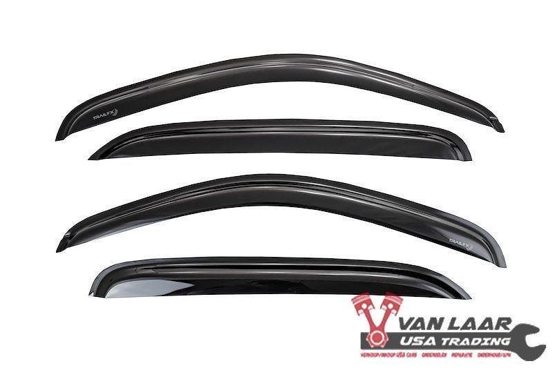 Rainguard; TFX 4-PC Window Vents; Low Profile; Tape-On; Smok, Neuf, -, -, -