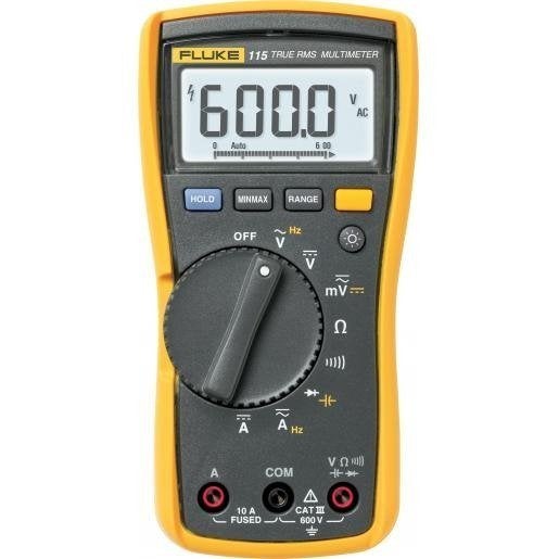 Multimeter 115 600V 10A FLUKE-115 EUR, Auto diversen, Overige Auto diversen, Verzenden