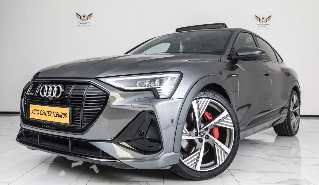 Audi e-tron Sportback Quattro S line, Auto's, Audi, Particulier, Te koop, e-tron, 360° camera, 4x4, ABS, Achteruitrijcamera, Adaptieve lichten