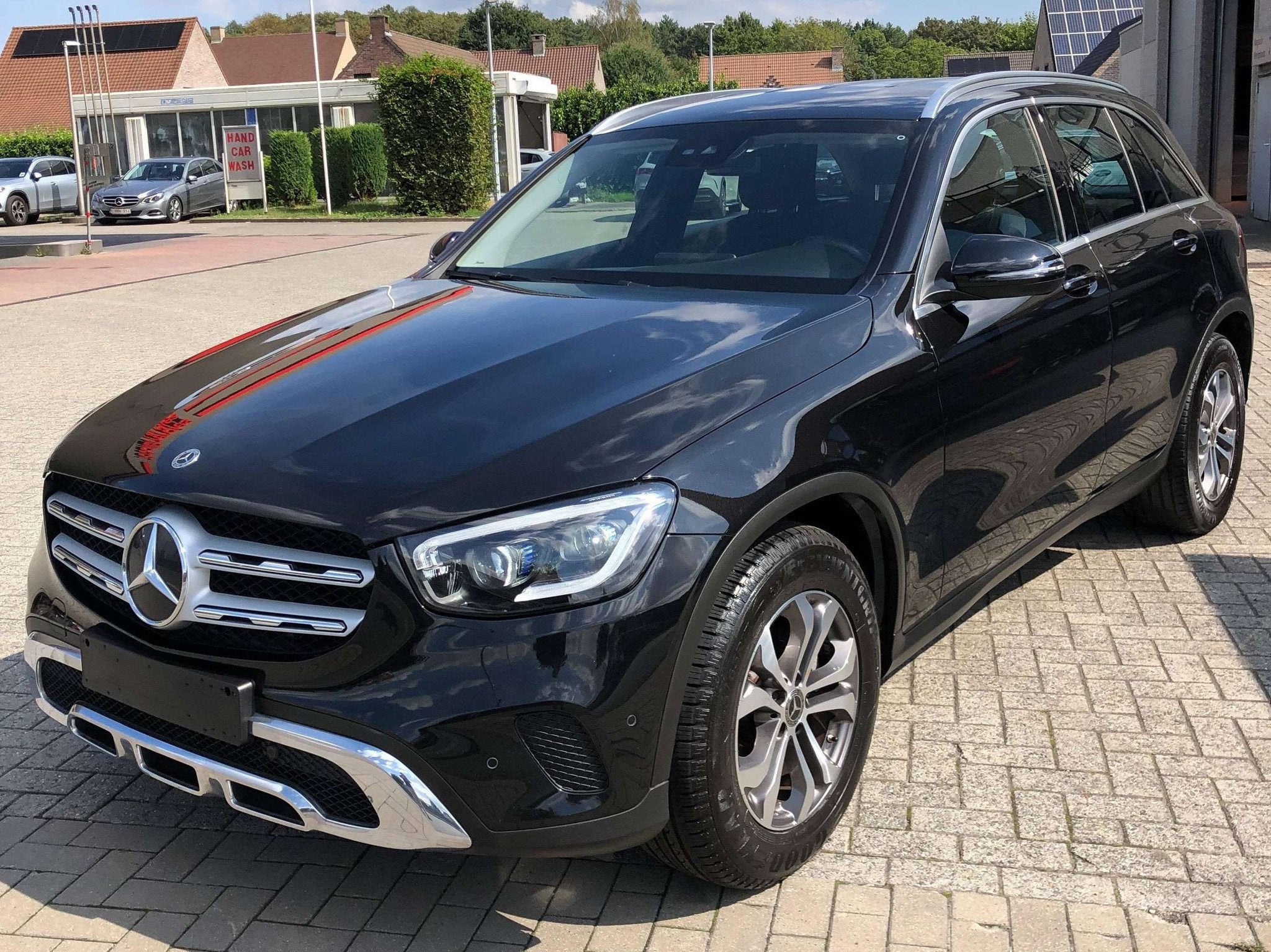 Mercedes-Benz GLC GLC 220 GLC 220 d 4-Matic Airconditioning,, Auto's, Automaat, 4 cilinders, Zwart, 1835 kg