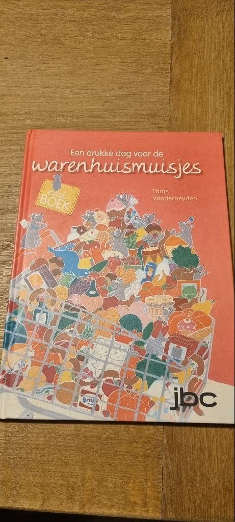 een zoek en kijkboek met spelletjes = boek warenhuismuisjes, Gelezen, Ophalen of Verzenden, 4 jaar, Gouden boekje