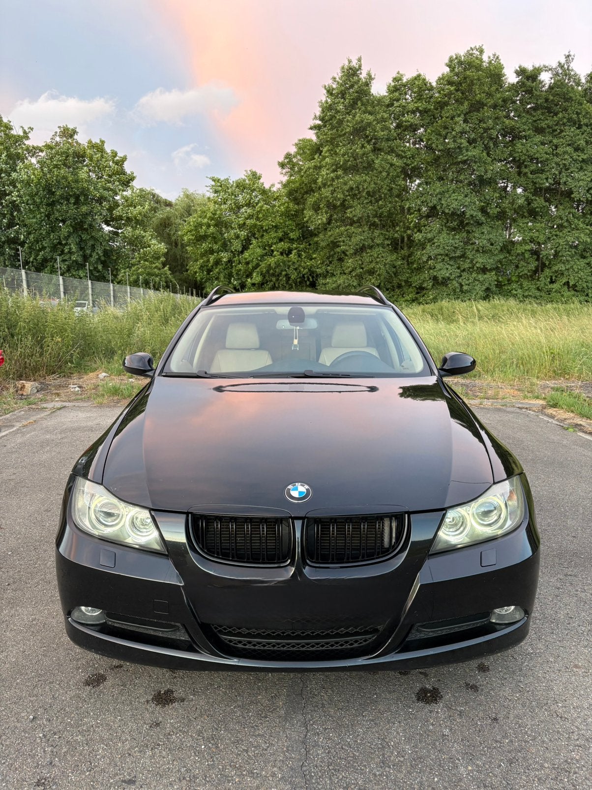Serie 3 320d E91, Autos, BMW, Cuir, Beige, Entreprise, Carnet d'entretien