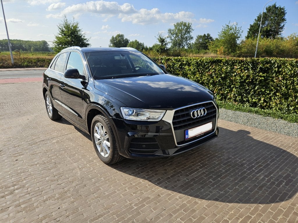 Audi Q3 1.4 TFSI - automaat - heel goede staat!, Auto's, Audi, Dealer onderhouden, Stof, 4 cilinders, Zwart