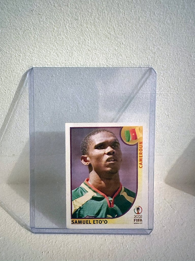WK 2002 Panini Sticker - Samuel Eto'o (Mint), Verzenden, Nieuw, Sticker