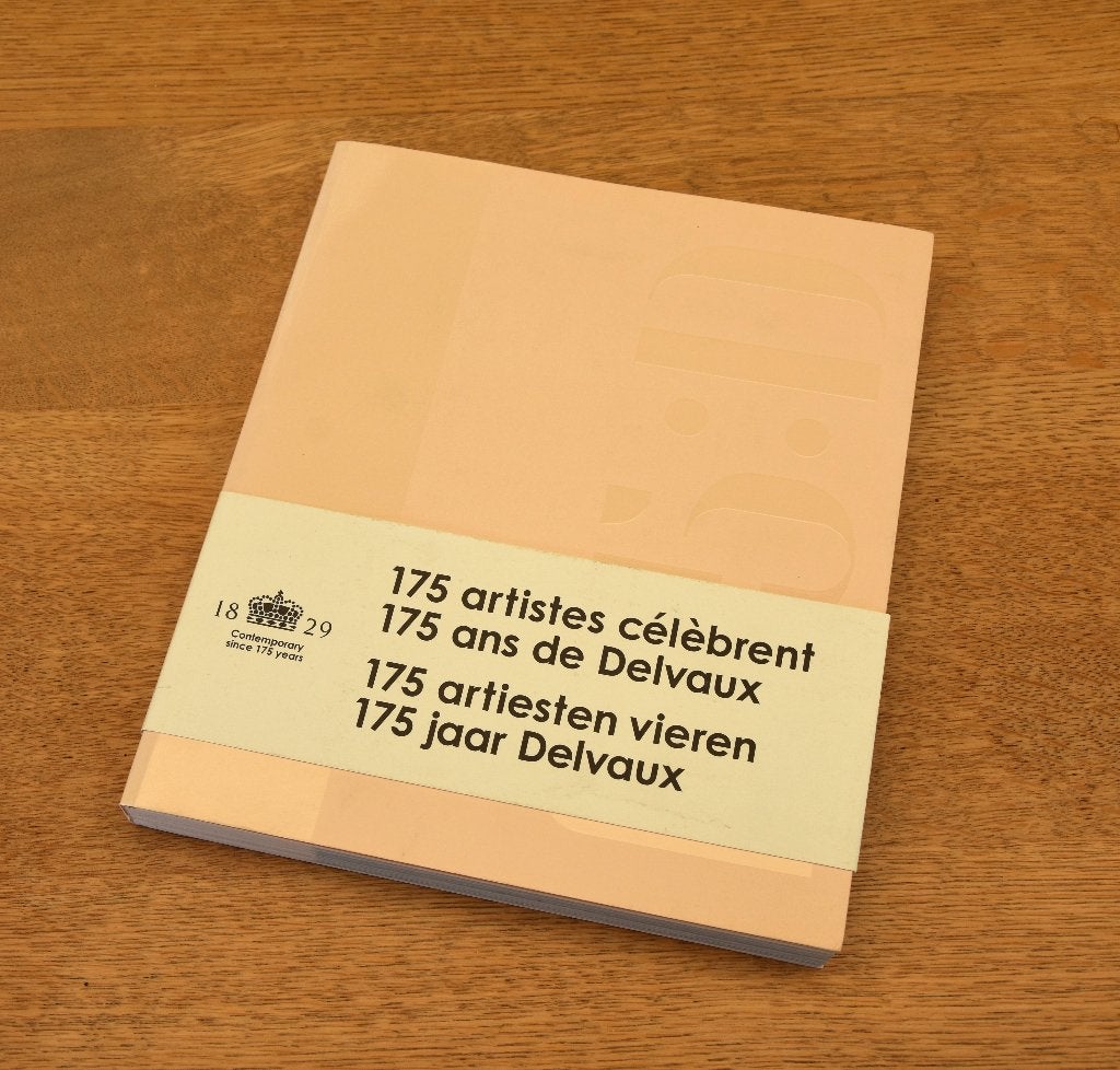 Boek Delvaux 175:D met wikkel/strokenomslag als nieuw, Overige kleuren, ., Overige typen, Ophalen of Verzenden