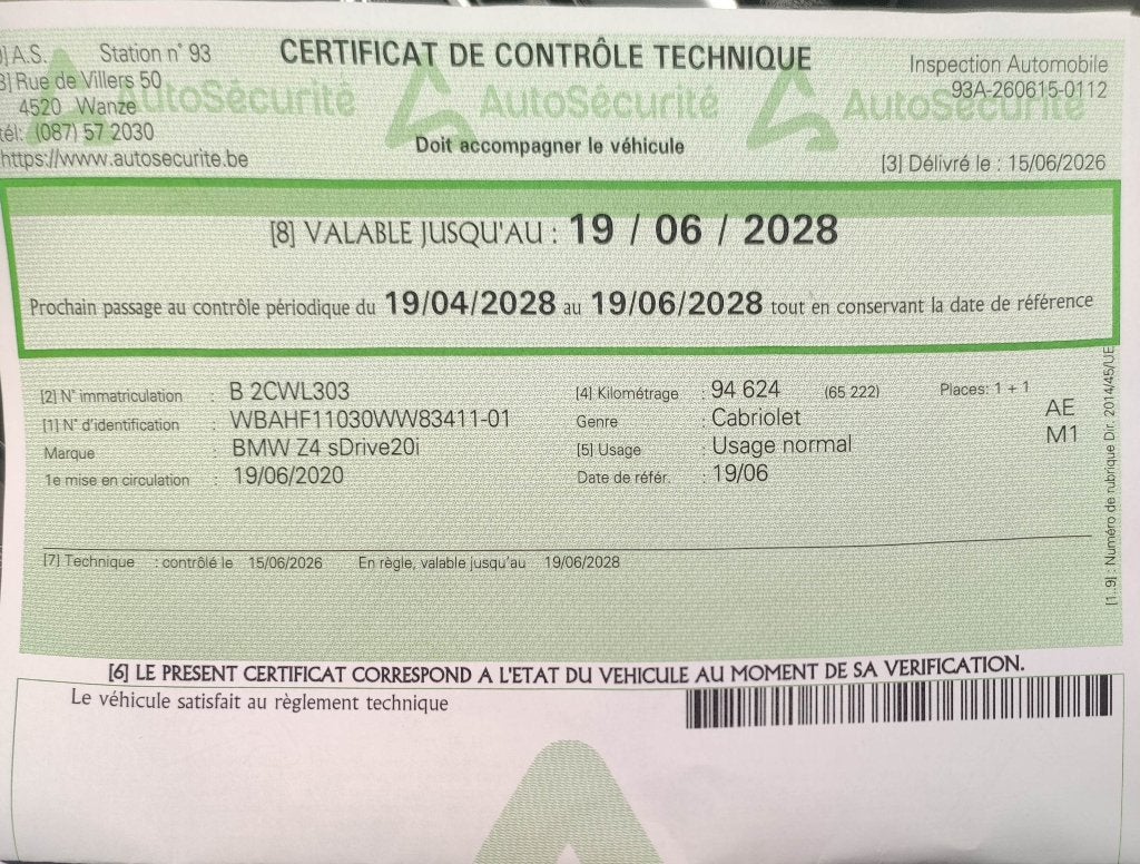Bmw z4 2.0 163ch, Autos, BMW, Particulier, Z4, Caméra 360°, ABS, Caméra de recul, Phares directionnels, Air conditionné, Alarme