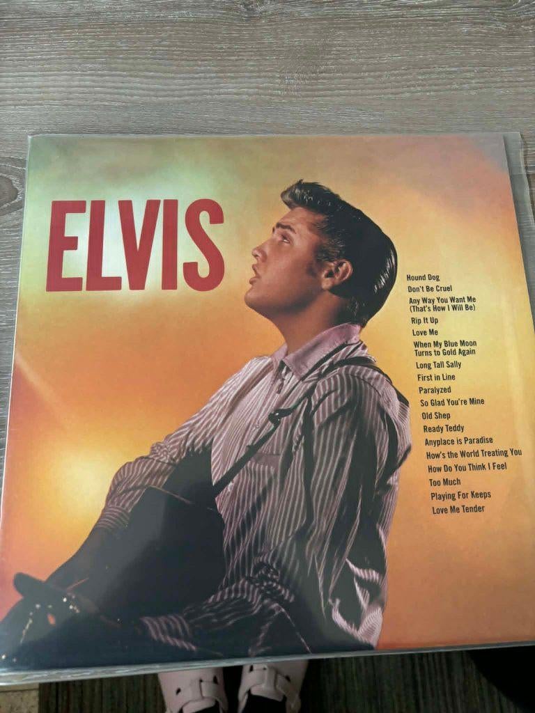 Elvis lp, Elvis tweede lp, upgraded version. EU persing,, Ophalen of Verzenden, Zo goed als nieuw, Rock-'n-Roll, 12 inch