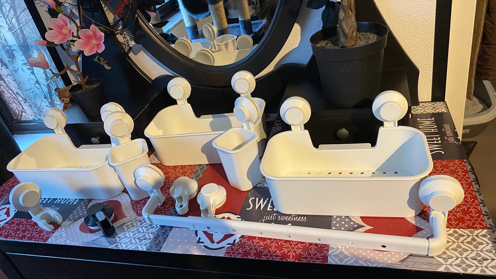 IKEA Tisken opbergset voor badkamerproducten, Ophalen, Gebruikt