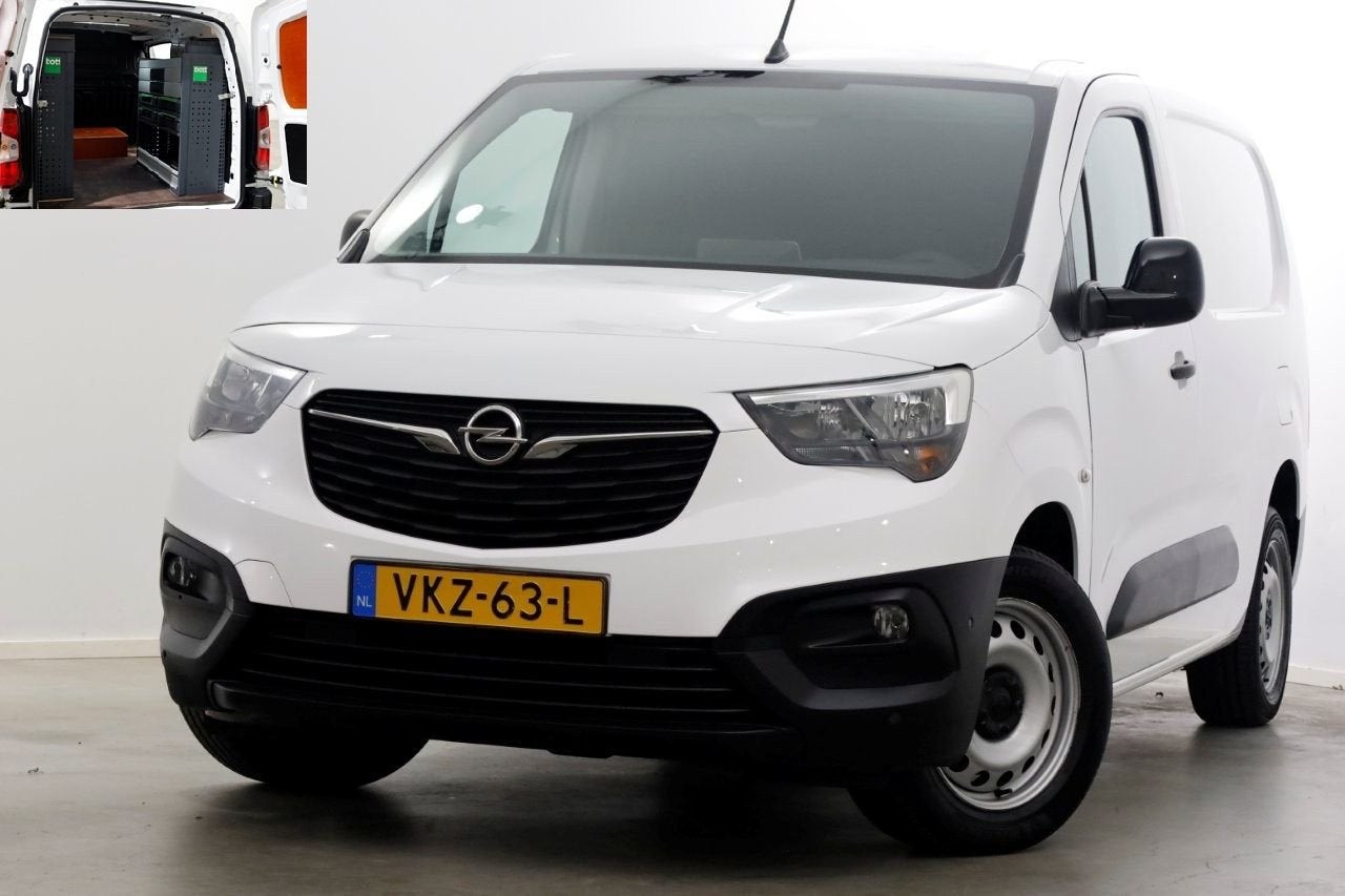Opel Combo 1.5D 102pk L2H1 Edition Navi/Camera/Inrichting 07, Auto's, Electronic Stability Program (ESP), Wit, Bedrijf, Onderhoudsboekje