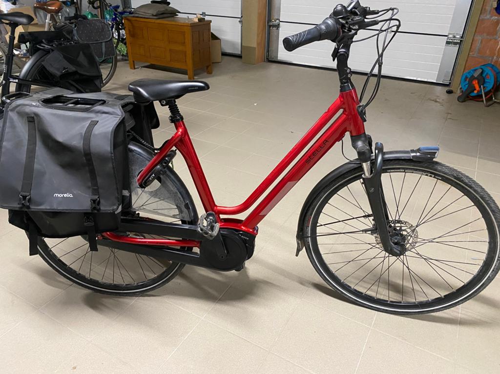 E-bike stella, 51 tot 55 cm, Ophalen, Zo goed als nieuw, 50 km per accu of meer