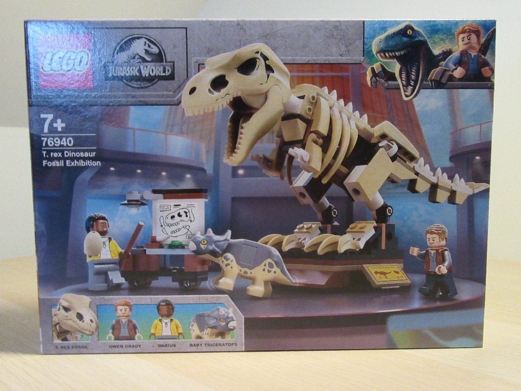 Lego Jurassic World 76940- T. Rex Dinosaur Fossil Exhibition, Neuf, Pièces supplémentaires incluses, Lego, Ensemble complet